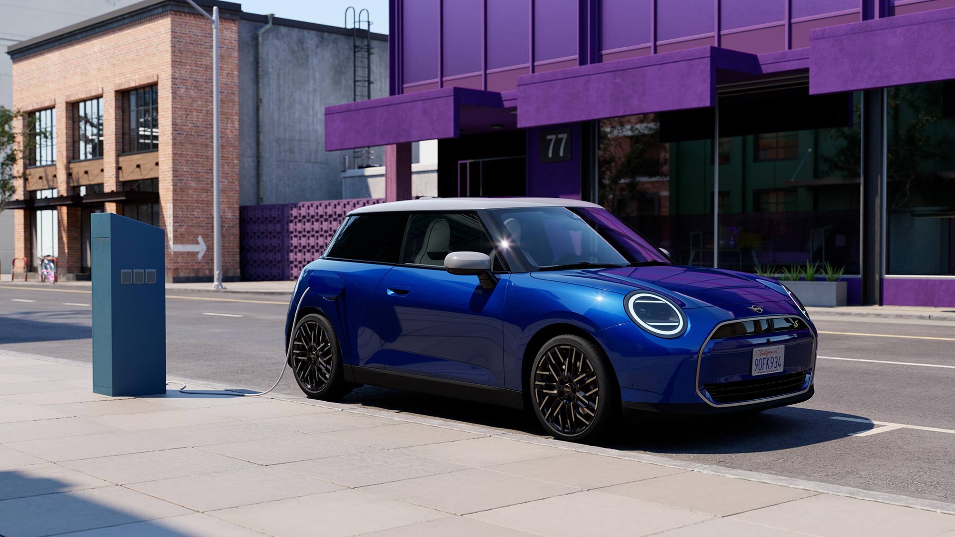 MINI Cooper Electric Seitenansicht